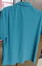 KOLON SPORT/可隆户外吸湿速干T恤 男士抗菌珠地POLO衫 LHPT6MTT25-IN 青墨色 2XL 185/104A 实拍图