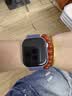 Apple/苹果 Watch S11 智能手表GPS款46毫米银色铝金属表壳雾紫色运动型表带S/M MEVW4CH/B 实拍图