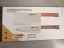 张小泉华韵系列家用不锈钢厨房菜刀切片刀水果刀切菜刀厨具组合2件套 实拍图