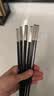 双立人（ZWILLING）家用筷子洗碗机可用餐具一人一双专人专用无漆无蜡防滑黑色6双 实拍图
