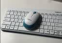 罗技（Logitech）MK245 Nano 键鼠套装 无线键鼠套装 办公键鼠套装 紧凑型 可调支架 带无线2.4G接收器 白 实拍图