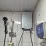 志高（CHIGO）即热式电热水器6500W电热水器小厨宝家用集成洗澡免储水多功率可调防漏电 银色 KBR-B65 实拍图