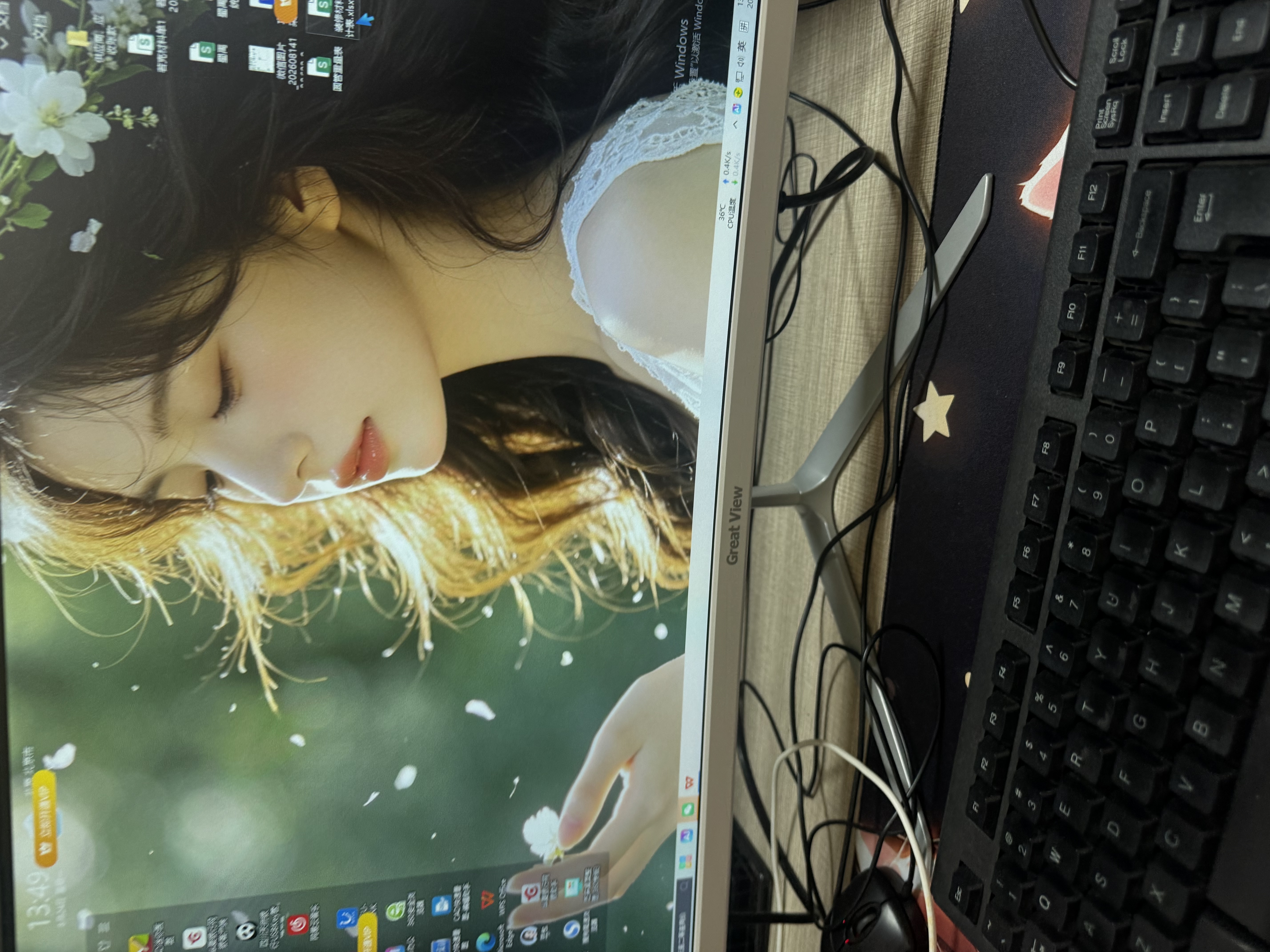 华硕（ASUS）【英特尔14代酷睿i7】台式电脑主机商务办公政府企业补贴大内存客服设计剪辑游戏DIY组装整机全套 华硕主机+25英寸护眼屏+7年质保 【进阶】酷睿i7丨16G丨1TB丨HD内置显卡 实拍图