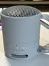 索尼（SONY）SRS-XB100 无线蓝牙音箱 迷你便携音响户外低音炮 重低音16小时续航IP67防水防尘礼物送男女友学生 灰色 实拍图