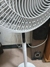 美的（Midea） 电风扇 家用风扇7叶落地扇立式轻音节能大风量电扇台扇迷你扇台立两用转页扇空气循环扇安静低音 红外遥控丨9H定时 扇面扩大·SAH35BSJ 家用落地扇 实拍图