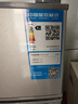 志高（CHIGO）小冰箱迷你小型家用冷藏冷冻两用宿舍出租房用双门办公室电冰箱节能省电 【一级能效】66L银色【全国联保丨节能省电】 实拍图