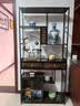 记忆旅行 博古架新中式茶室茶具置物架家用客厅靠墙酒柜简易展示柜多宝阁 实拍图