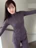 七色纺遮肉显瘦瑜伽服女马拉松跑步速干运动套装宽松高弹健身羽毛球服 实拍图