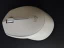 罗技（Logitech）M330 静音鼠标 无线鼠标 办公鼠标 右手鼠标 带无线微型接收器 白色 实拍图