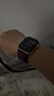 Apple/苹果 Watch S11 智能手表GPS款46毫米亮黑色铝金属表壳黑色运动型表带M/L MEVH4CH/B 实拍图