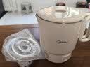 美的（Midea）便携电热水壶折叠0.7L容量差旅母婴级316L不锈钢自动断电蒸饮煮泡面杯MK-SH07S104-PRO 实拍图