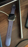 Apple/苹果 Watch S11 智能手表GPS款42毫米银色铝金属表壳雾紫色运动型表带S/M MEUT4CH/B 实拍图