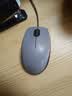 罗技（Logitech） M111 有线鼠标 笔记本台式机 USB办公家用光电图书馆安静企业采购鼠标 灰色 实拍图