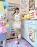 洁丽雅HelloKitty棉拖鞋女士秋冬2026新款家用地板防滑可爱一字毛毛拖鞋 糖果粉 【三丽鸥正版授权】 38-39 【适合37-38码】 实拍图