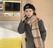 北极绒wool澳洲纯羊毛格子围巾男女同款美拉德百搭保暖情侣围脖暖冬礼物 伦敦咖色格子 实拍图