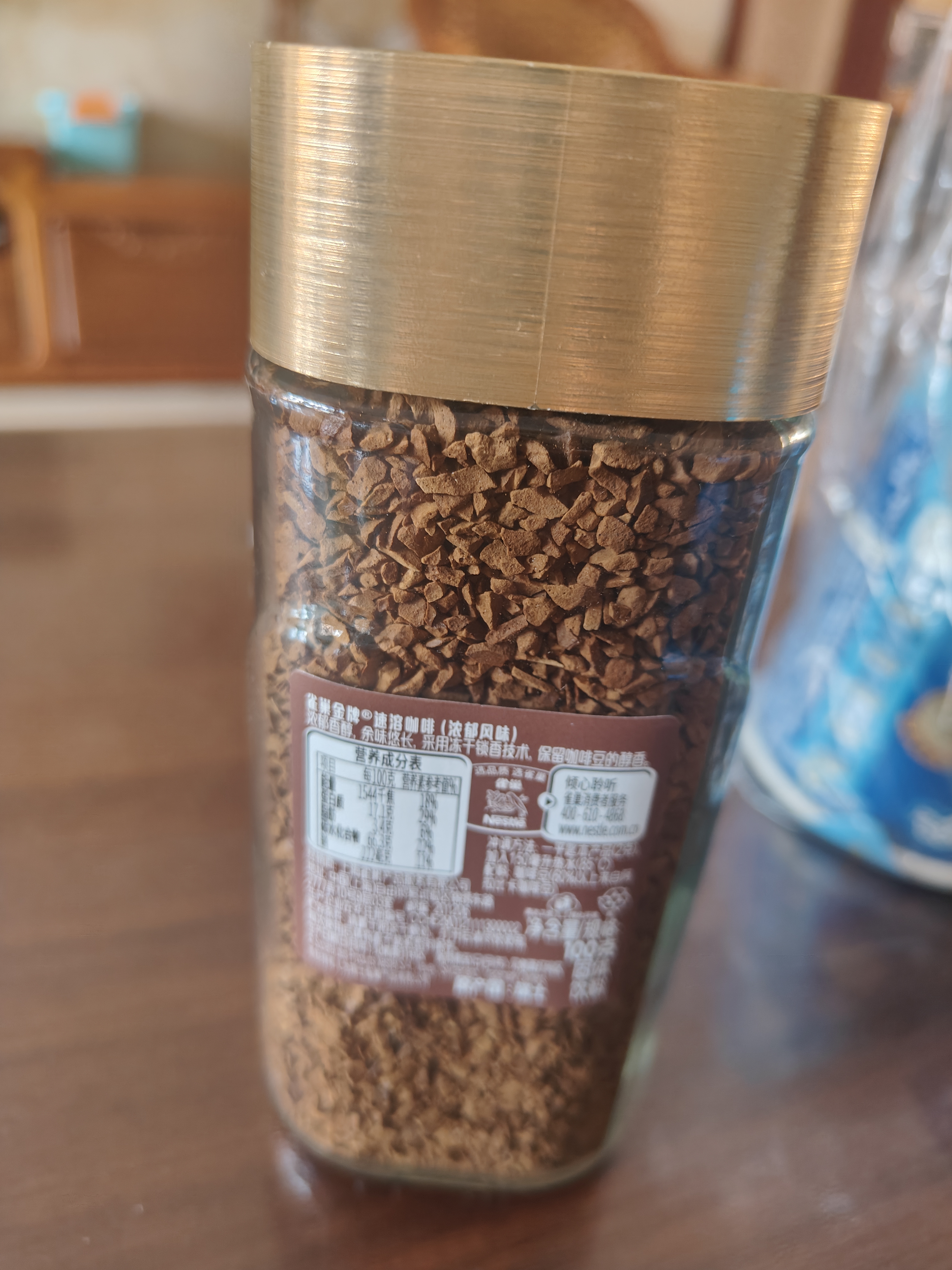 雀巢（Nestle）瑞士金牌冻干黑咖进口冲泡后*0糖低卡*燃减健身浓郁100g 实拍图