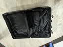 梵地亚铝框行李箱男26英寸拉杆箱大尺寸飞机旅行箱航空密码箱女皮箱子黑 实拍图