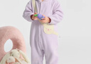 巴拉巴拉婴儿连体衣秋装宝宝外出包屁衣爬服2025时髦可爱加绒209325120203 实拍图