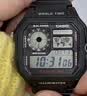 卡西欧（CASIO）小方块手表 ae1200电子表男士学生复古小银块石英表男款 新款礼物 AE-1200WH-1A 实拍图