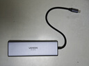 绿联Type-C扩展坞HDMI转接头4K60Hz拓展坞投屏千兆网口读卡USB3.0适用Macbook Air2025华为联想苹果 实拍图
