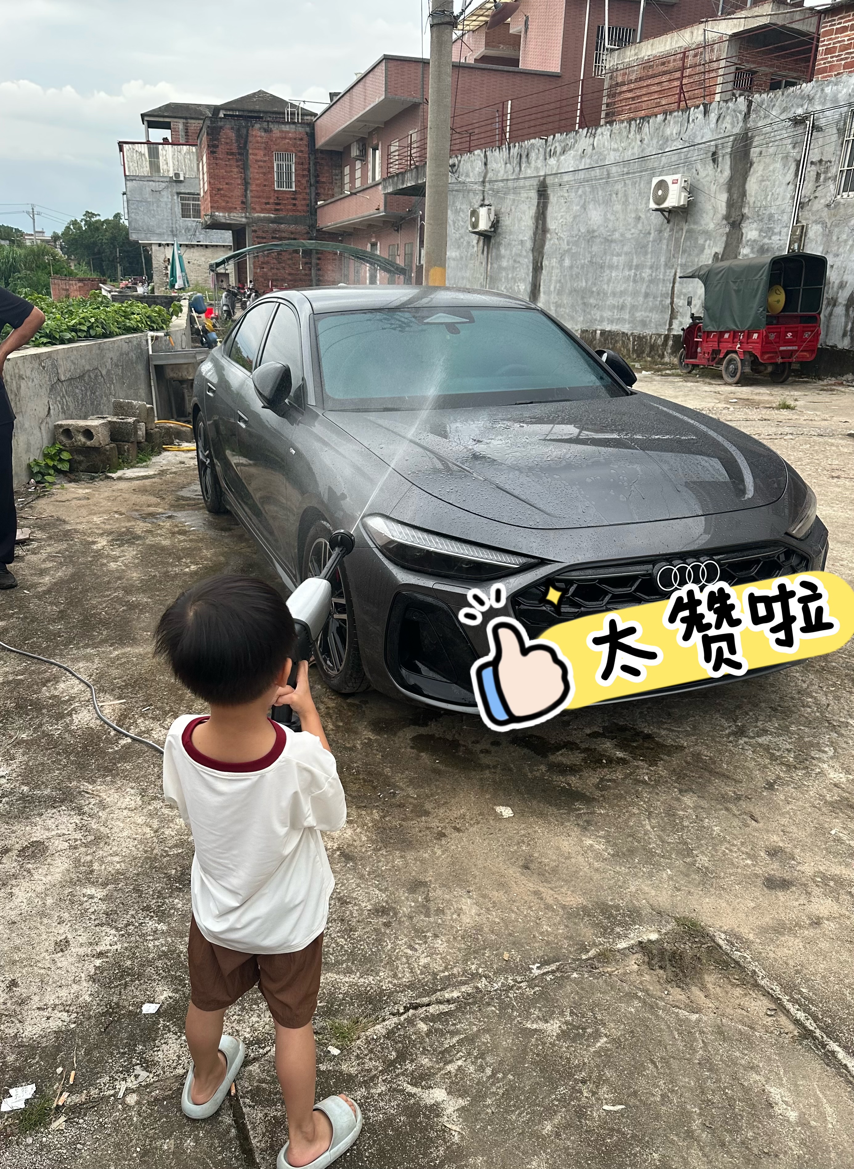 慧多多洗车机洗车用高压喷水枪家用神器全套清冲洗院子无线锂电池刷车泵 实拍图