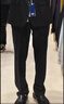 海澜之家（HLA）西服套装男春秋轻商务经典系列男藏青175/92A(48A)七夕礼物 实拍图