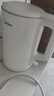 美的（Midea）电热水壶食品级304不锈钢自动断电双层防烫全钢无缝1.5L容量 MK-HJ1566 实拍图