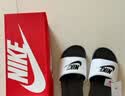 耐克NIKE拖鞋男一字拖外穿OFFCOURT ADJUST拖鞋DQ9624-100白黑44 实拍图