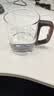 泥也茶杯玻璃杯子水杯玻璃茶杯马克杯水杯男士绿茶杯男士泡茶专用家用 实拍图