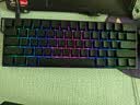 狼蛛（AULA）MINI 60HE磁轴键盘无线蓝牙三模 60键 RT键盘电竞游戏专用客制化机械键盘 网页驱动 8K回报率 PRO黑色侧刻【烟云磁轴】三模RGB 实拍图