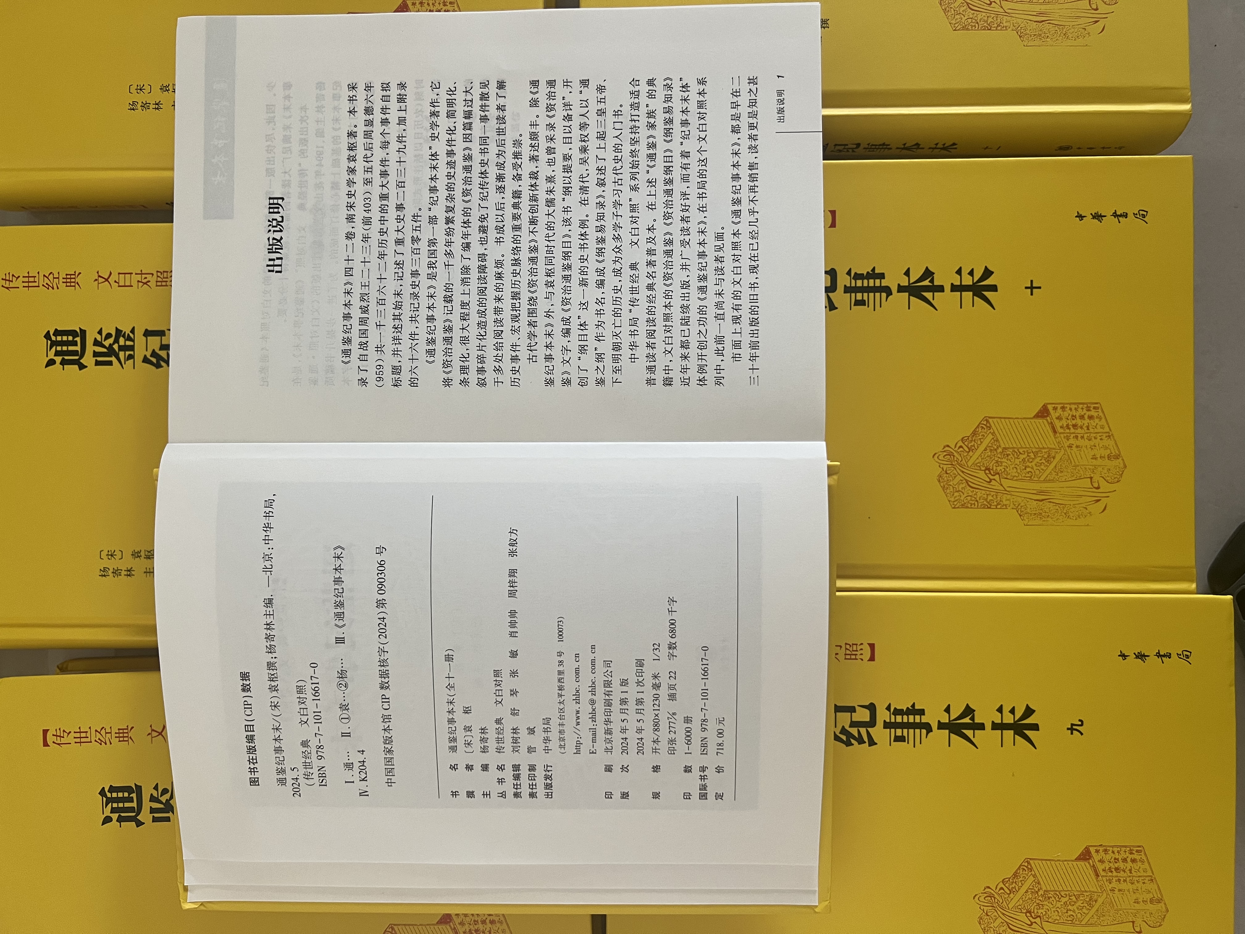 【配套资治通鉴】通鉴纪事本末精装 传世经典文白对照中华书局横排简体（全11册） 实拍图