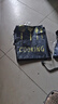 围裙防水防油厨房男女通用刀叉印花防水围裙工作服 防水围裙1条【黑色】 常规款 实拍图