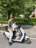 FGHGF电动车儿童座椅通用加高前置宝宝婴儿升降小空间安全小尺寸摩托车通用 【小空间救星】 加高不碰头+可开合围栏 8个月-3岁 实拍图