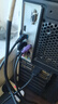 Tenda腾达usb无线网卡wifi6 智能免驱AX650 5G双频 无线网卡台式机专用 内置天线 无线wifi接收器发射器 实拍图
