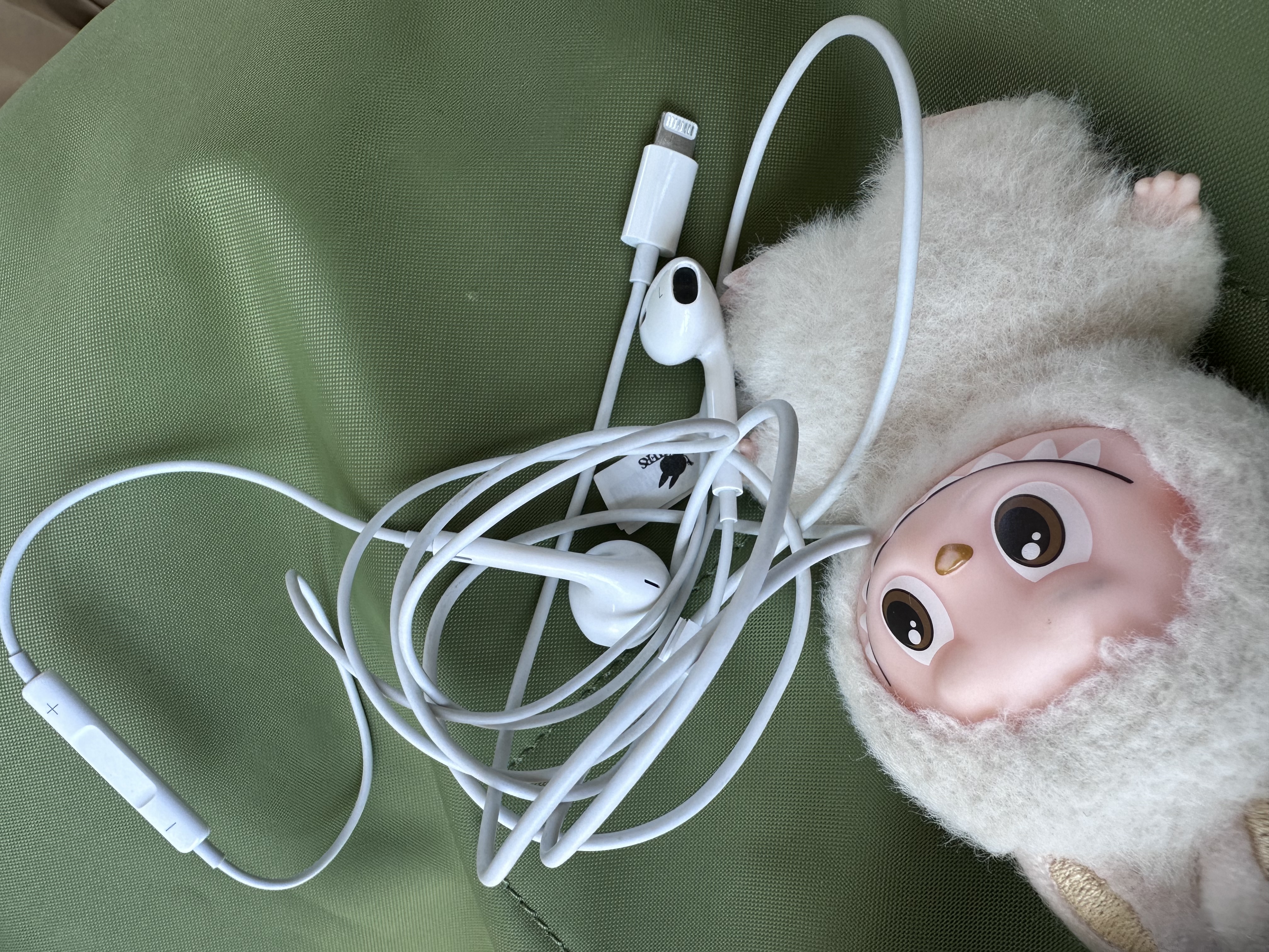 Apple/苹果 EarPods 闪电/Lightning有线耳机 iPhone耳机原装耳机适用闪电接口的手机平板 实拍图