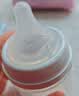 贝亲（Pigeon）新生儿 防胀气宽口径玻璃奶瓶160ml SS号奶嘴 0个月+ AA260 实拍图