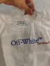 OFF-WHITE™情侣装新款短袖t恤半袖圆领纯棉运动潮牌上衣 黑色 M 实拍图