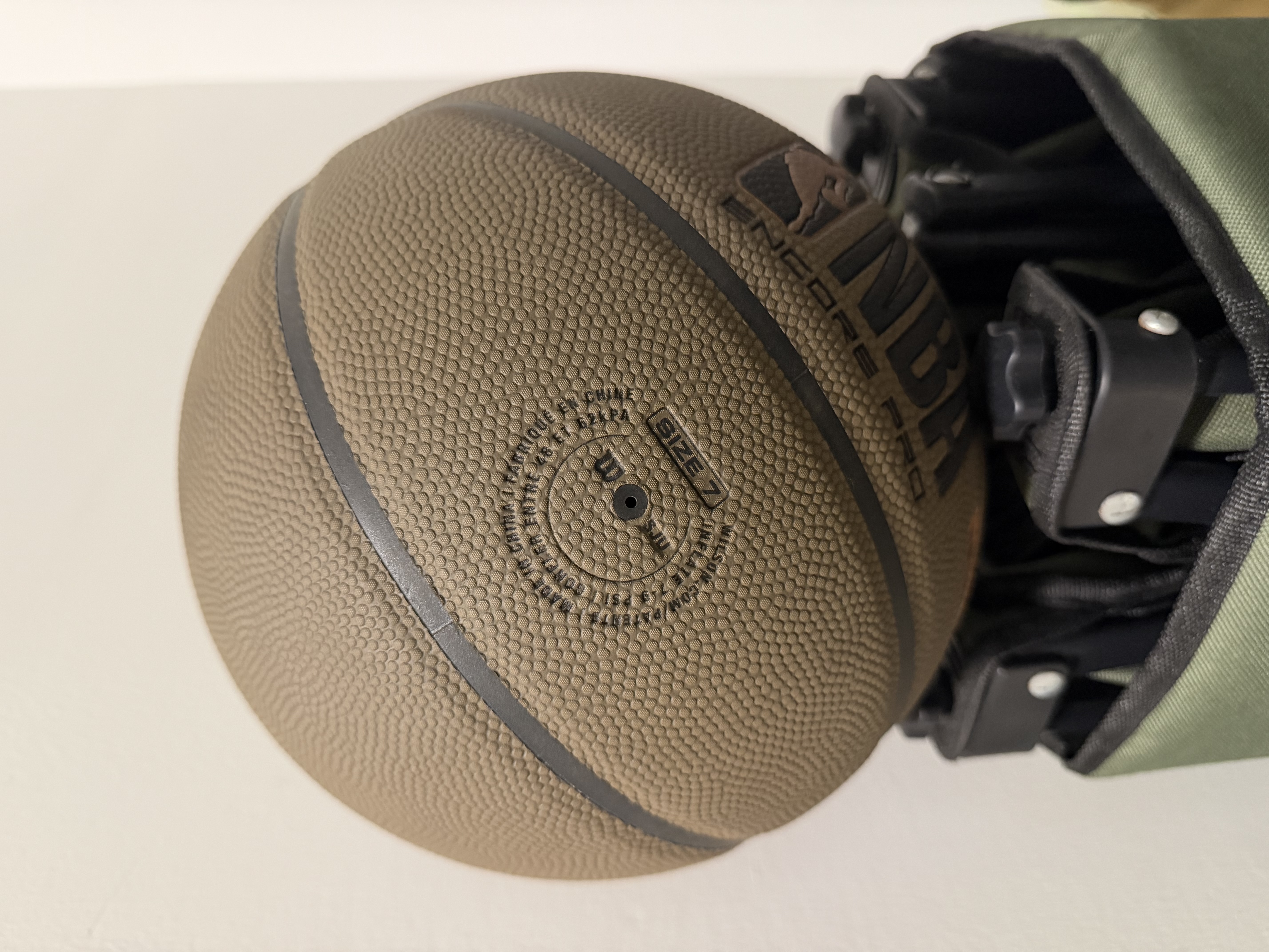 Wilson威尔胜NBA绝尘系列ENCORE PRO新升级防尘皮革室外利器成人7号篮球 实拍图