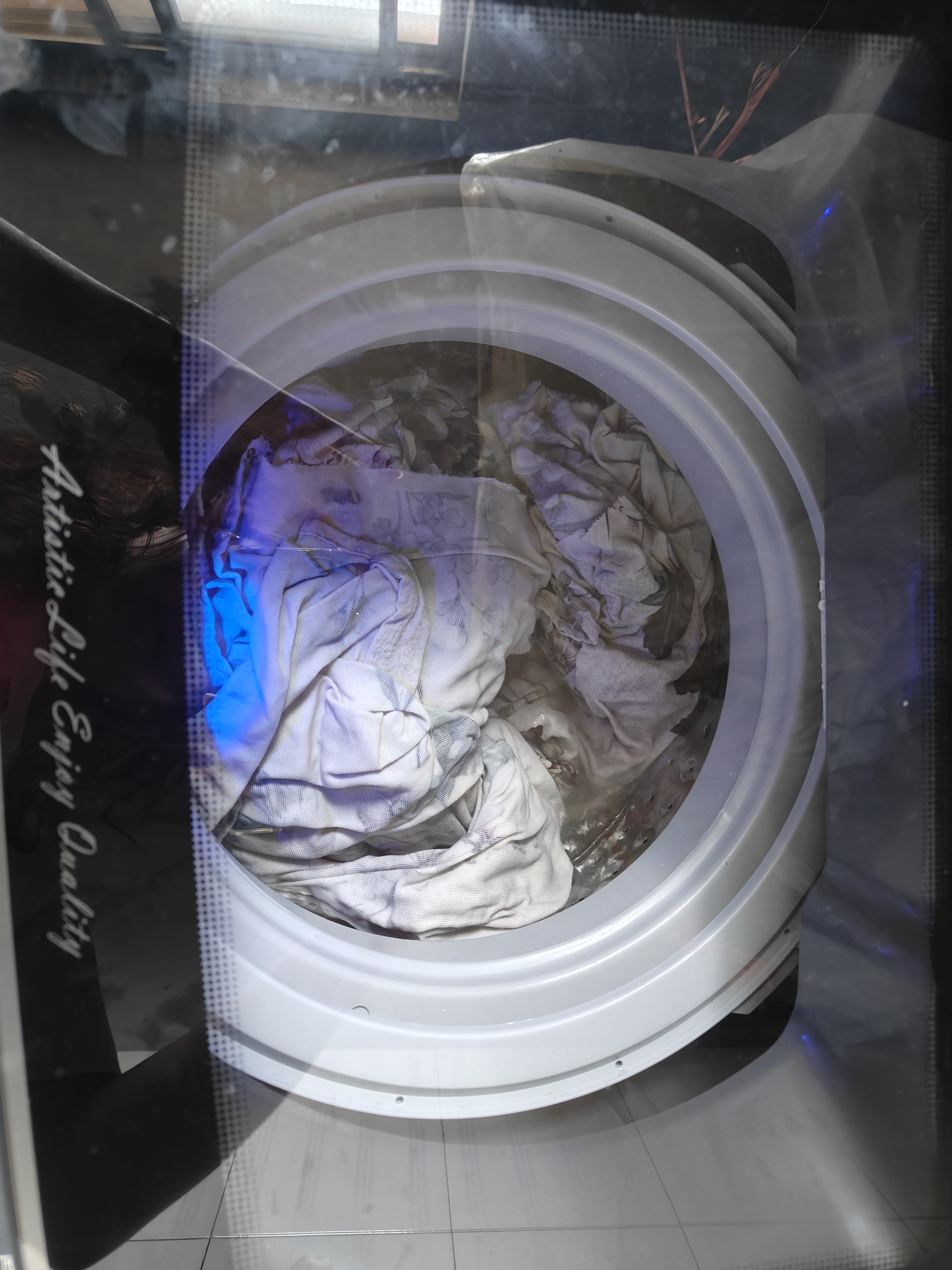 扬子【政府补贴15%】洗衣机全自动一级能效 家用大容量洗烘一体波轮 以旧换新出租房宿舍神器 18KG【容量升级】蓝光风干+玻璃盖+品质电机 波轮 实拍图