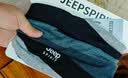 JEEP SPIRIT脖套男冬季加绒男士护颈巾小围脖女两用围巾骑行护脖子保暖套防风 白灰条纹 均码 实拍图