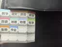 得力（deli）挂书袋课桌书挂袋 升级D收纳书桌挂袋 书袋 学生书本收纳神器 黑色加厚款十五层开学必备礼物 实拍图