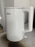美的（Midea）电热水壶食品级304不锈钢自动断电双层防烫全钢无缝1.5L容量 MK-HJ1566 实拍图