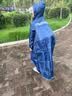 牧萌儿童雨衣男童女童隐藏书包位学生上学防雨必备时尚简约款雨披 实拍图