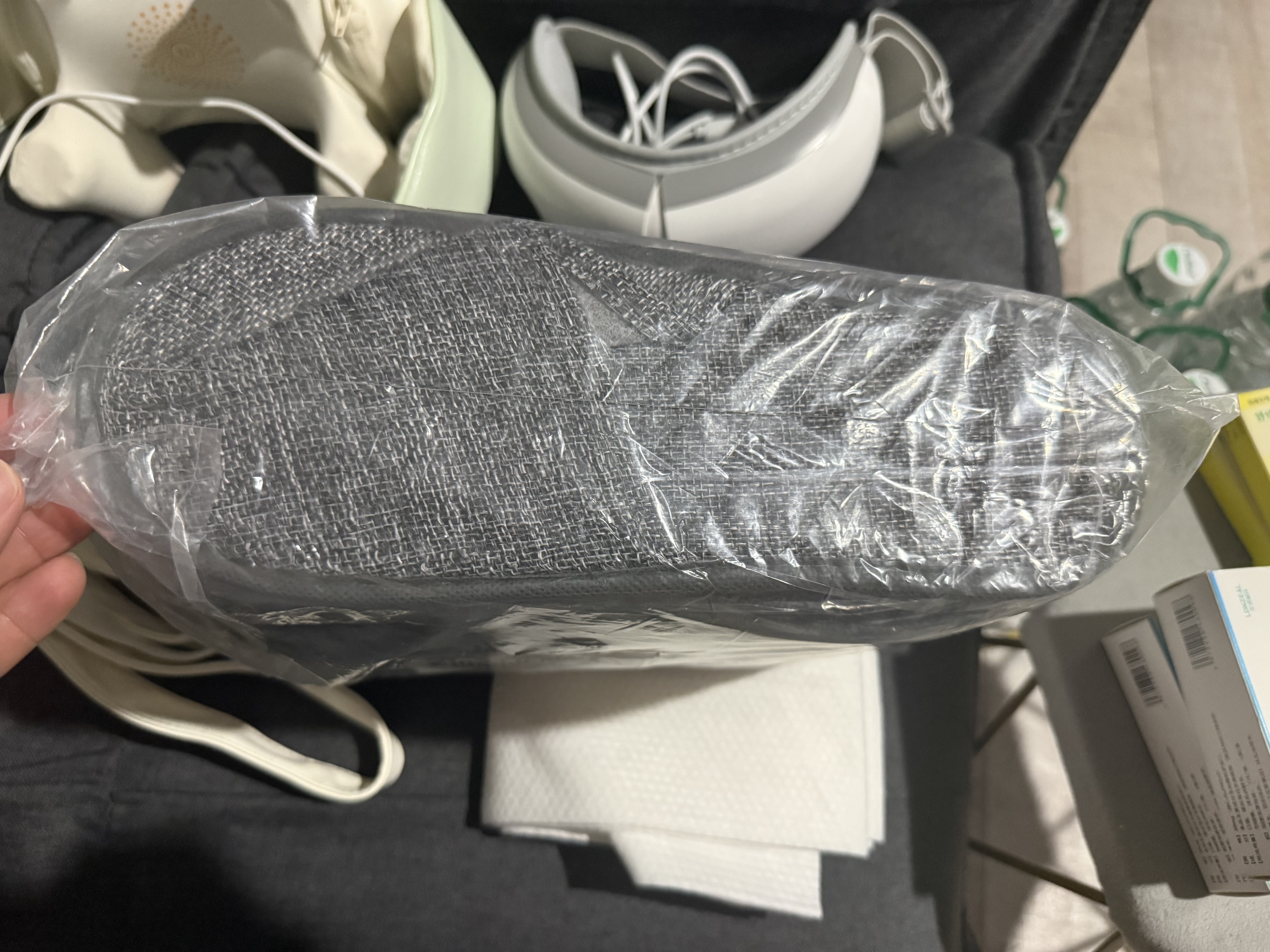 诺兰森迪一次性拖鞋家用待客加厚酒店宾馆专用高级感客人拖鞋10双装 实拍图