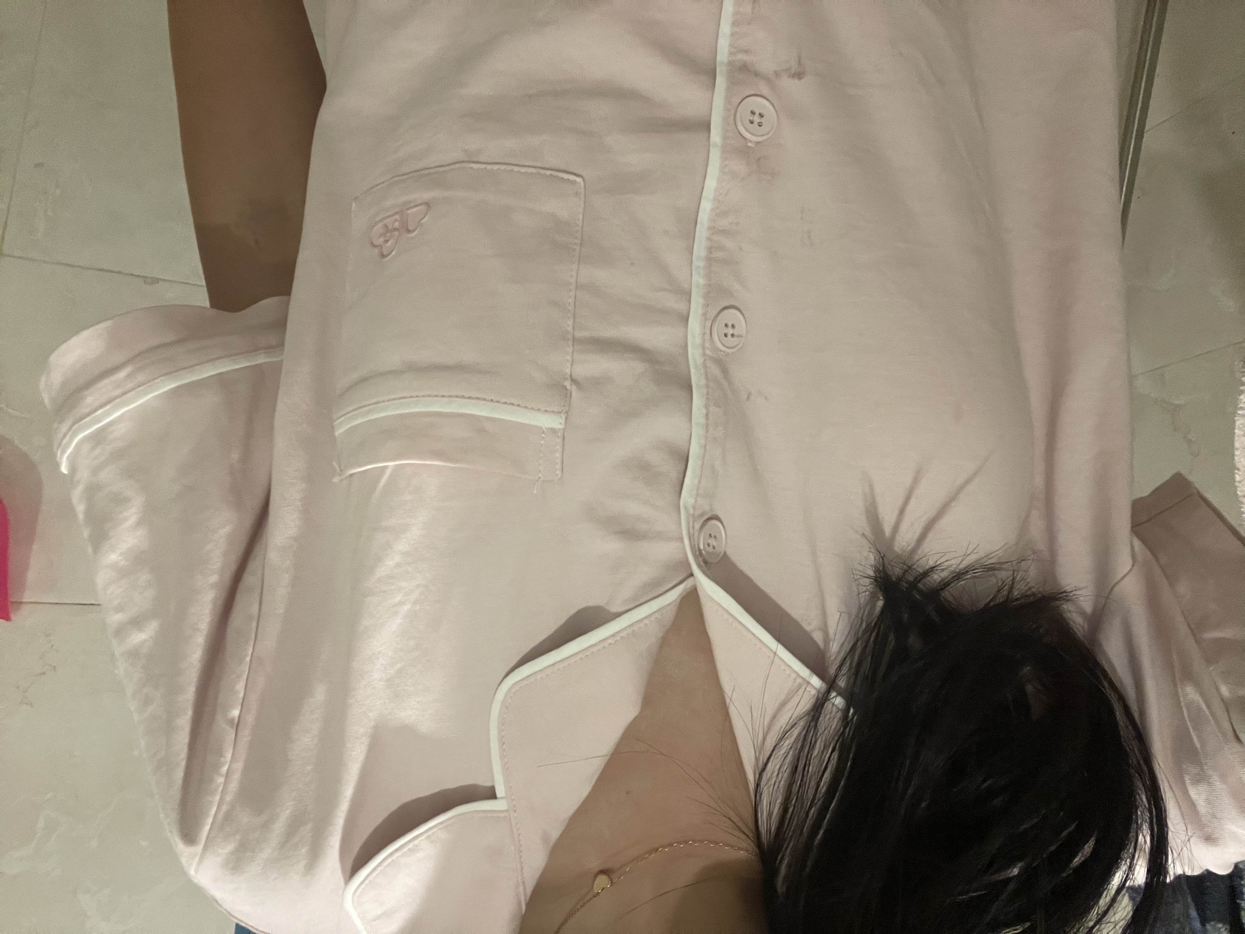 芬腾睡衣女带胸垫纯棉26年夏新款7A抑菌女士短裤家居服套装 实拍图
