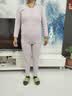 猫人【鹅绒天丝】2026新品保暖内衣女德绒发热加厚秋衣秋裤套装打底衫 实拍图