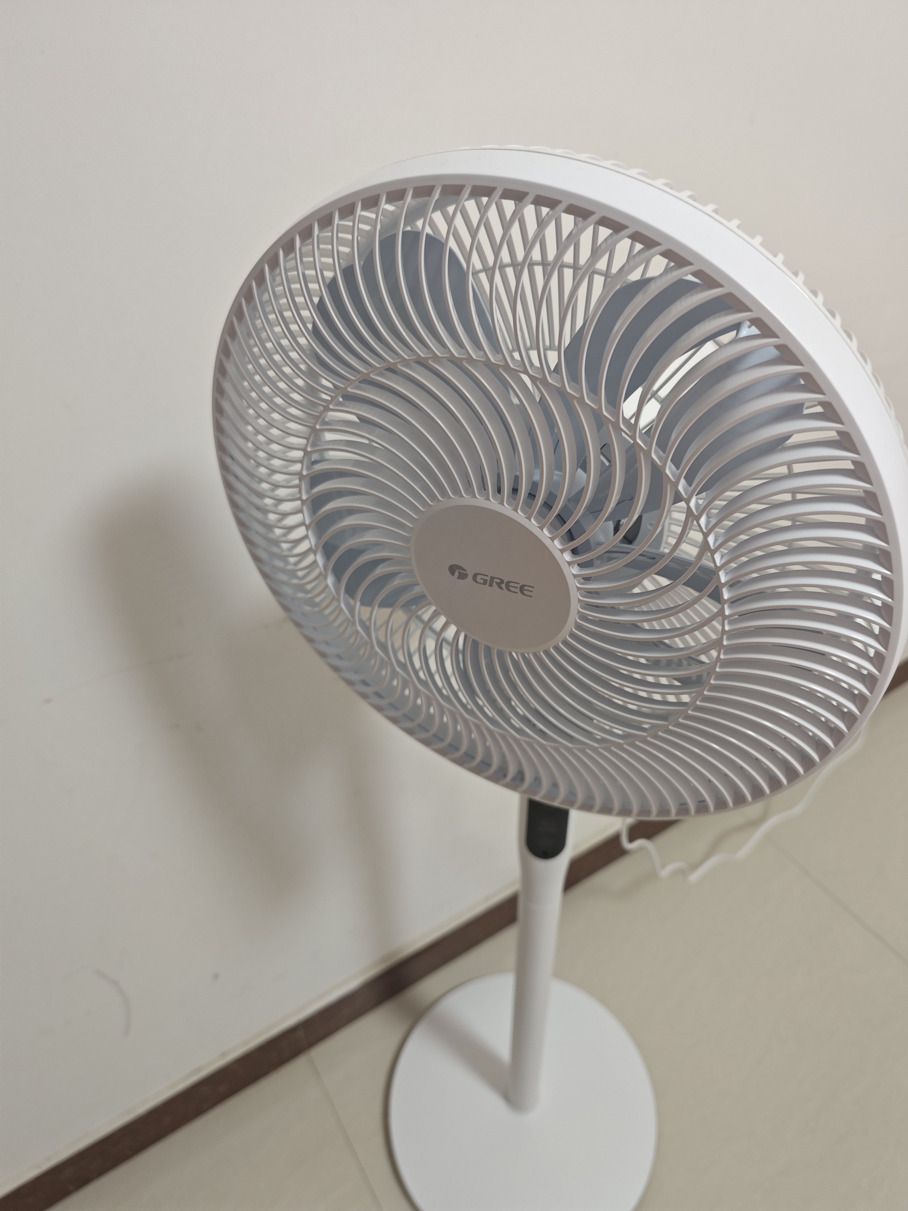 格力（GREE）【花精灵Pro】一级能效直流变频轻音节能语音遥控电风扇卧室大风量静音落地扇 实拍图