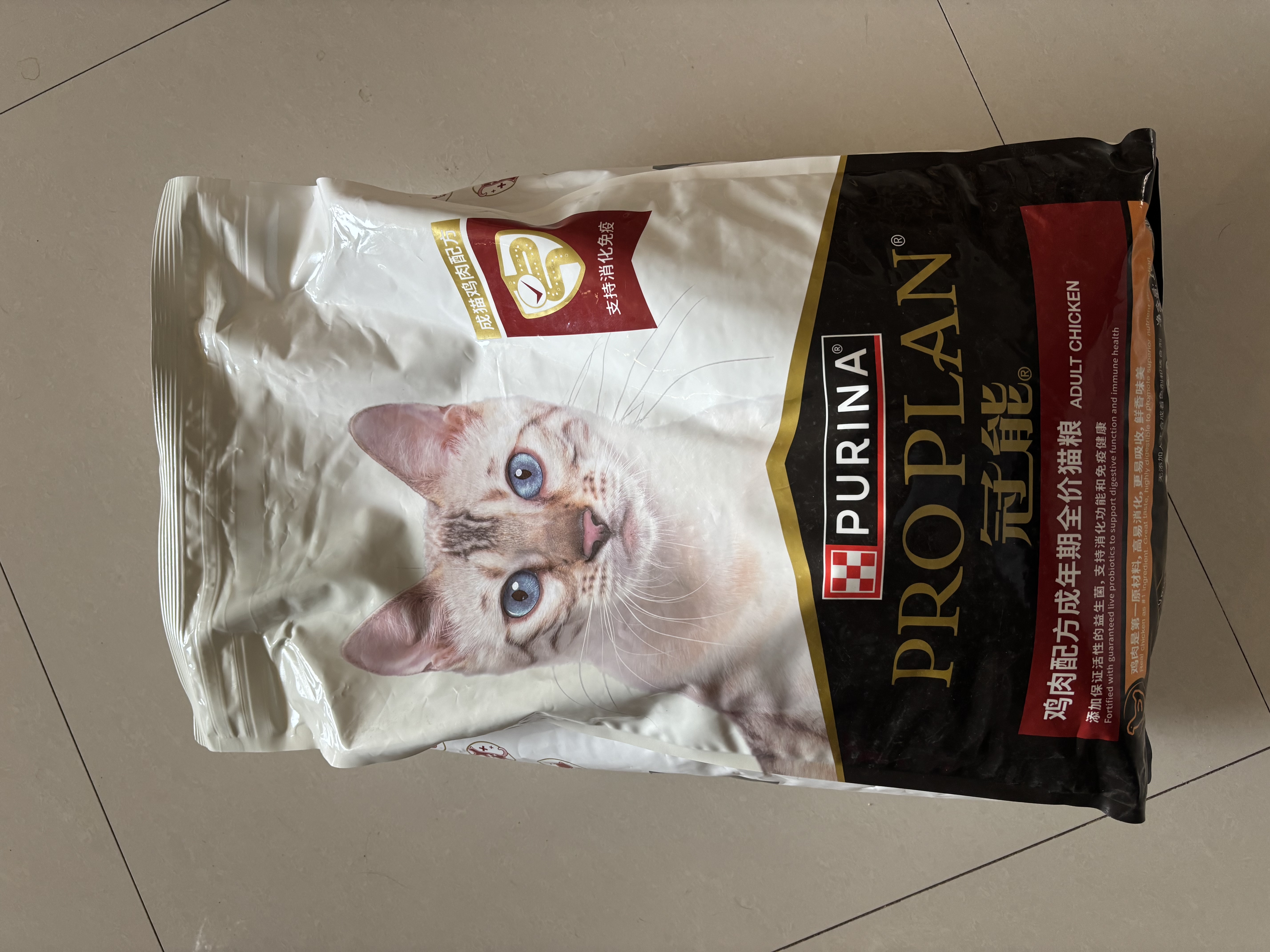 冠能猫粮 成猫猫粮鸡肉味10kg 全价猫粮 稳固免疫【宠物金选】 实拍图