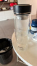 富光双层玻璃杯水杯子茶水分离泡茶杯男女士高颜值团购定制400ML 实拍图