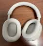 索尼（SONY）WH-1000XM5 头戴式无线耳机蓝牙降噪耳机XM4升级网课游戏华为苹果适用七夕情人节礼物送男女友学生 铂金银 实拍图